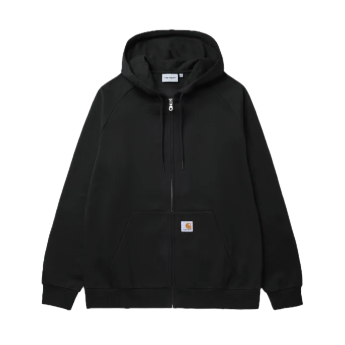 Hooded Square Label Jacket