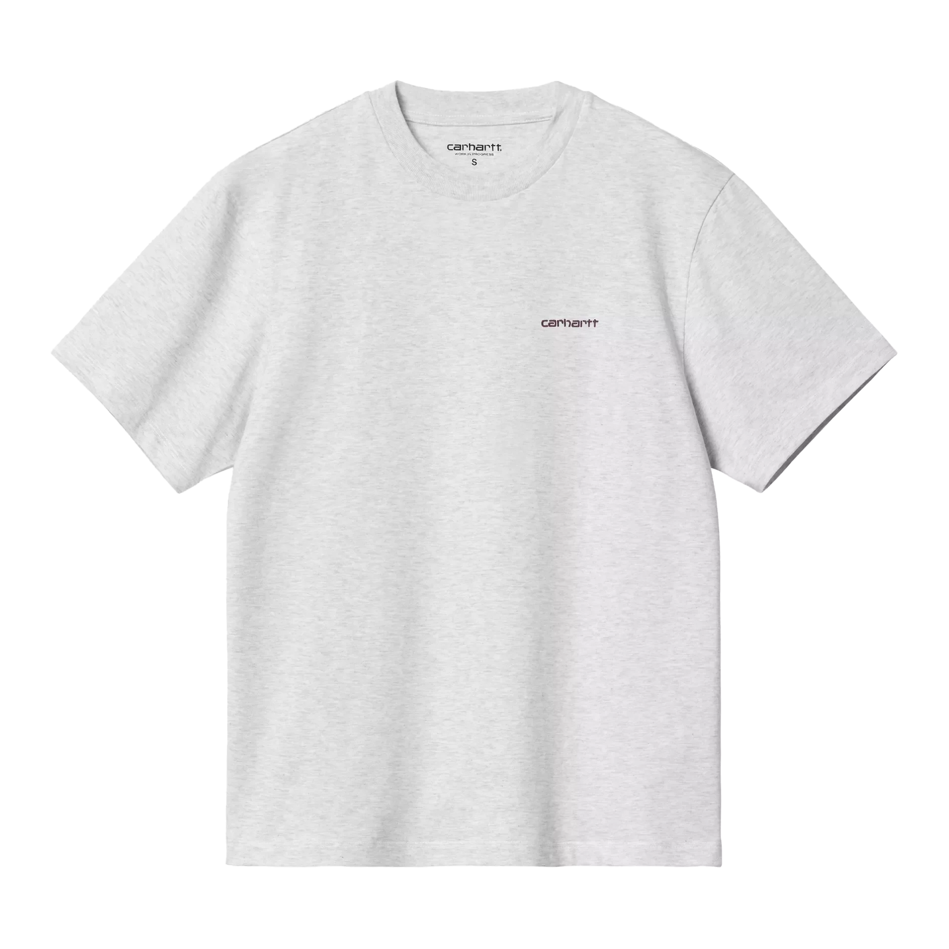 W' S/S Script Embroidery T-Shirt